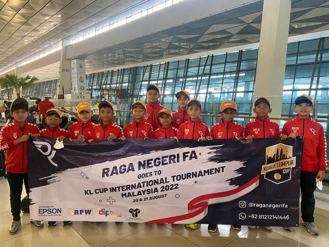 Raga Negeri Football Academy Jadi Wakil Indonesia di KL Cup U-12
