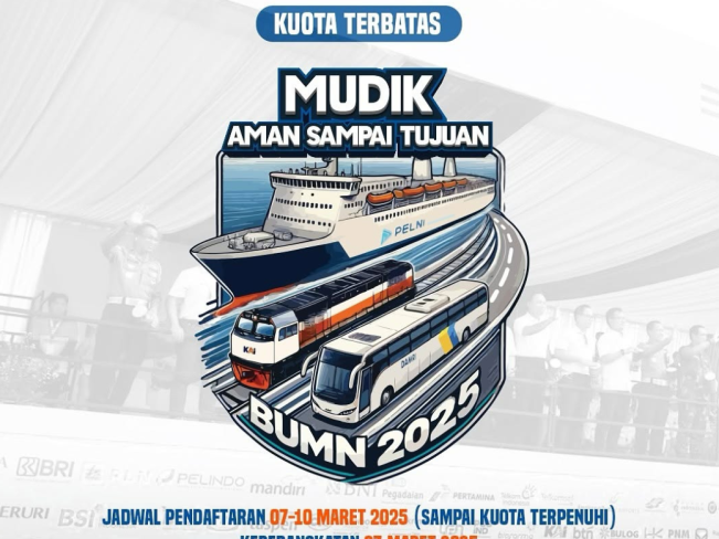 Link Pendaftaran Mudik Gratis BRI 2025, Catat Tanggalnya!