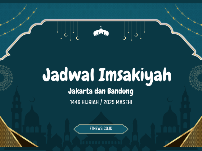 Jadwal Imsakiyah, 9 Maret Untuk Wilayah Jakarta dan Bandung