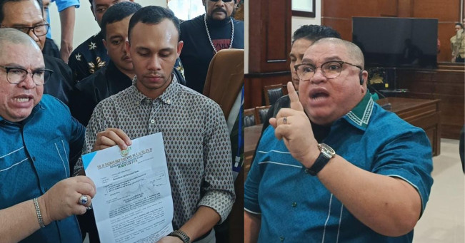 Alasan Razman Nyaris Hajar Hotman Paris dan Tuntut Sidang Terbuka: Takut Rahasia Dibongkar