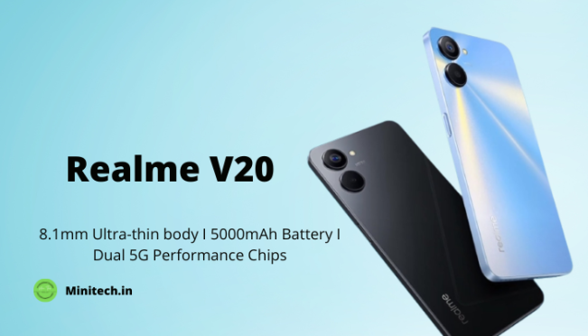 Diam-diam, Realme Rilis Seri V20 5G