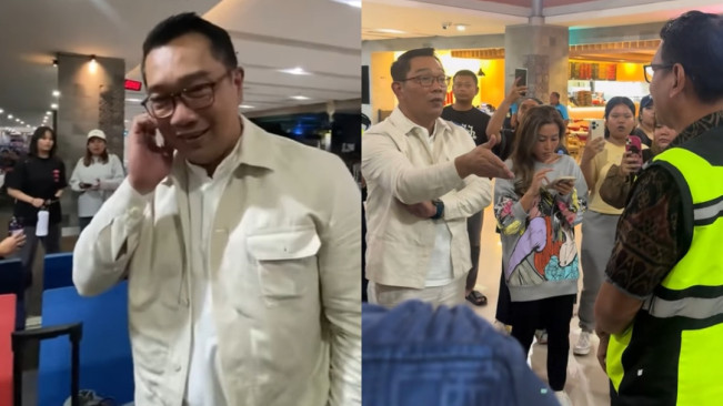 Lama Tak Kelihatan, Ridwan Kamil Viral Protes Pesawat Delay-Batal Terbang di Bandara Bali