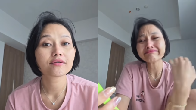 Tangis Bahagia Riyuka Bunga Gugatan Cerainya Dikabulkan Hakim