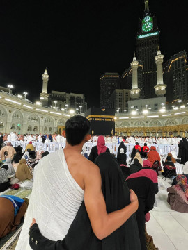 Rizky Ridho dan Sendy Aulia Saat Umrah (instagram/@rizkyridhoramadhani)
