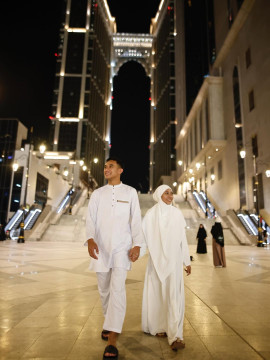 Rizky Ridho dan Sendy Aulia Saat Umrah (instagram/@rizkyridhoramadhani)