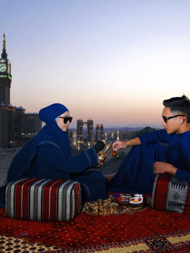 Rizky Ridho dan Sendy Aulia Saat Umrah (instagram/@rizkyridhoramadhani)