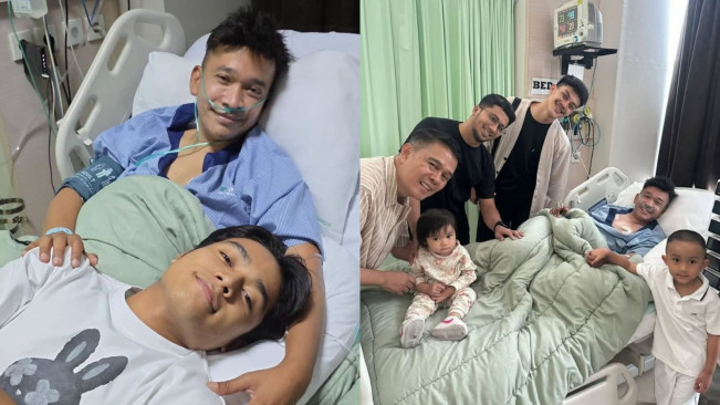 Ruben Onsu Kembali Dirawat di Rumah Sakit, Betrand Peto: Cepat Sembuh Ayah