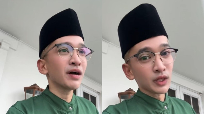 Masuk Islam, Ruben Onsu Salat Ied Perdana di Masjid Fatahillah