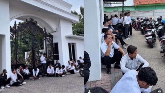 Viral Rumah Mewah di Sidoarjo Didatangi Banyak Pelamar Kerja, Netizen: Begitu Sulitnya Lapangan Pekerjaan