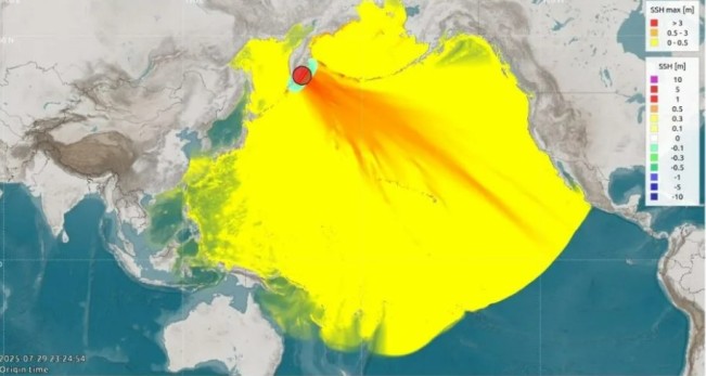 Tsunami Hasil Gempa Rusia Telah Tiba di Papua, Segini Tingginya