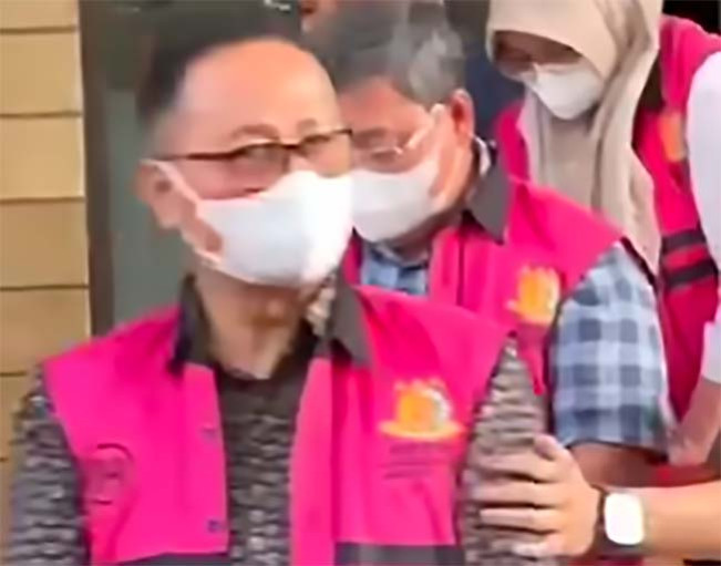 Dirjen Aplikasi Informatika Kementerian Komunikasi dan Informatika (Kemkominfo) periode 2016–2024, Samuel Abrijani Pangerapan yang menjadi salah satu tersangka kasus PDNS/Foto: tangkap layar YouTube Kumparan 