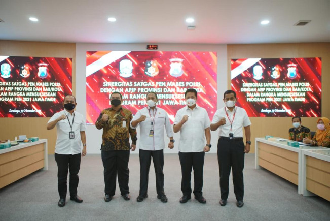 Percepat Pemulihan Ekonomi Nasional, Satgas PEN Bareskrim Turun ke Jatim