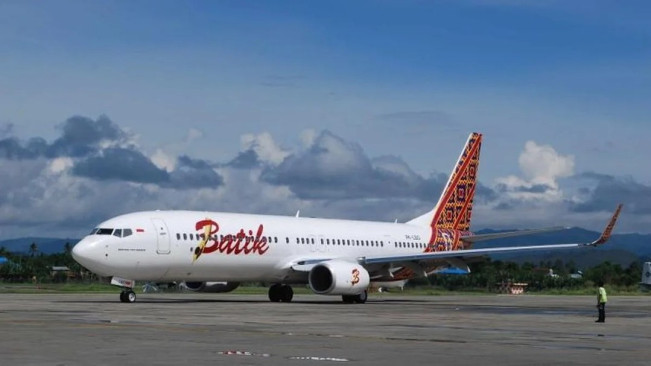 Pesawat batik air. [Instagram]