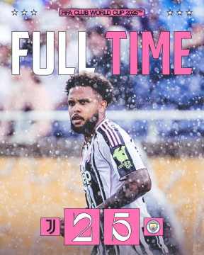 Hasil akhir Juventus vs Manchester City. [Instagram]
