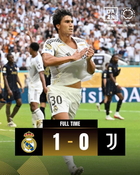 Hasil akhir Real Madrid vs Juventus. [Instagram]