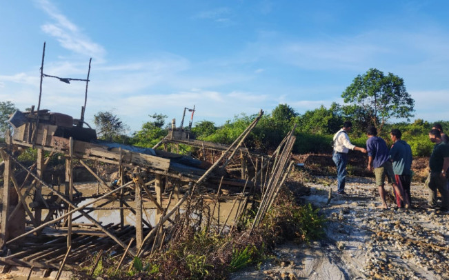 Lagi-lagi Penambangan Emas Ilegal! Dua Warga Kuansing Diamankan Polisi