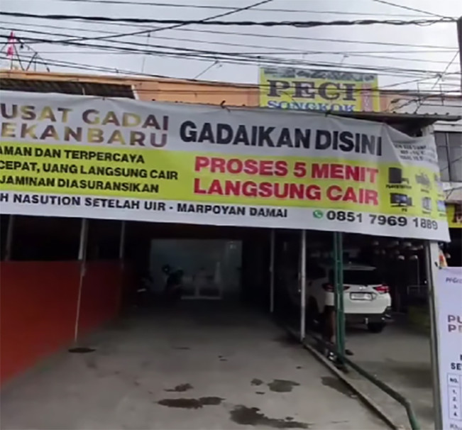 Gadai Ilegal Marak di Pekanbaru, OJK Riau: Hanya 4 yang Legal