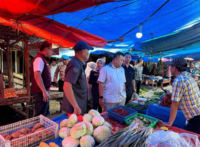 Cegah Penimbunan dan Jaga Stabilitas Harga Bapok, Satgas Pangan Riau Rajin Blusukan ke Pasar-pasar