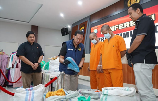 Sindikat Spesialis Pencurian Toko Pakaian Dibekuk Polisi Riau, Kerugian Rp2 Miliar