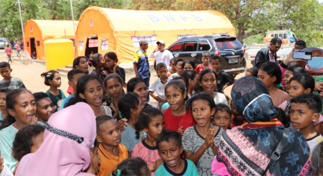 Pemerintah akan Bangun 1.100 Rumah untuk Para Pengungsi Terdampak Erupsi Gunung Lewotobi Laki Laki
