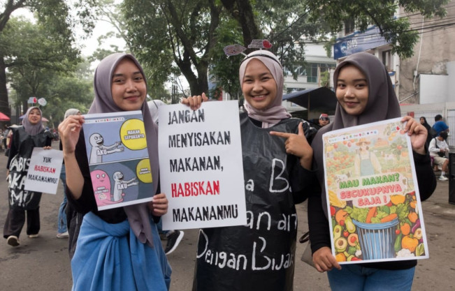 Kampanye Stop Boros Pangan dan Don’t Panic Buying Kota Bandung