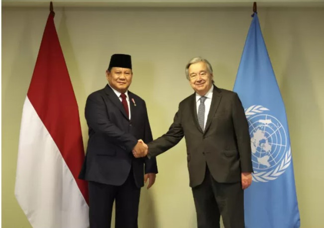 Di Sela KTT G20, Prabowo dan Sekjen PBB Bahas Persoalan Palestina