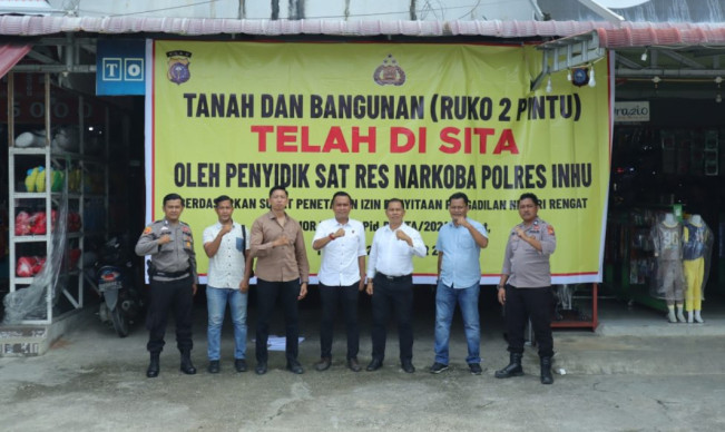 Upaya ‘Membersihkan’ Uang Haram Narkoba Terkuak, Polisi Gercep Sita Lima Ruko Mak Gadih!