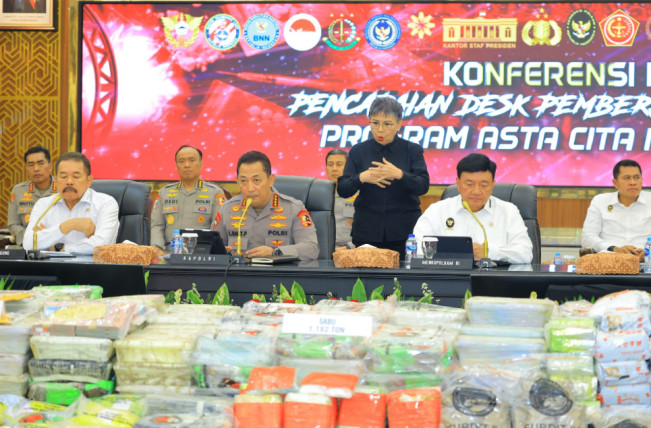 Polisi Berhasil Amankan Narkoba Senilai Rp2,88 Triliun! Kapolri: Indonesia Darurat Narkoba