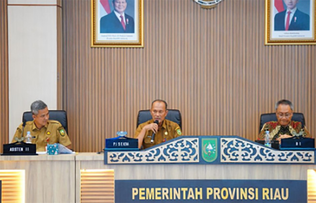 Pj Sekda Riau Minta Jaga Stabilitas Harga Pangan Saat Nataru, Waspada Deflasi