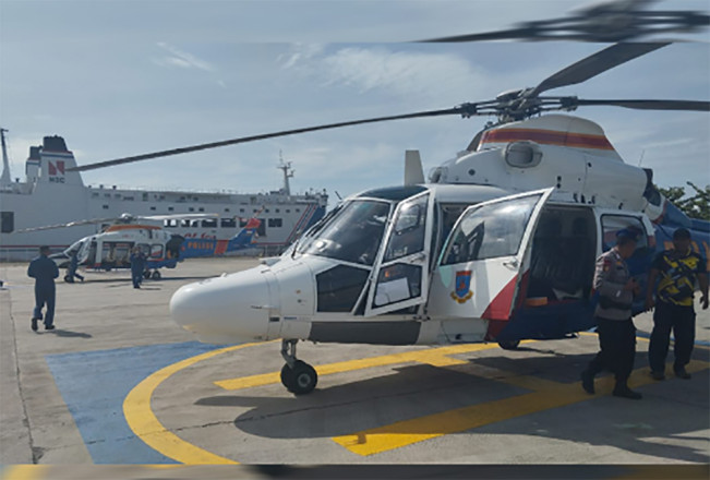 Penampakan Ambulans Udara Polri yang Beroperasi Selama Operasi Lilin Nataru