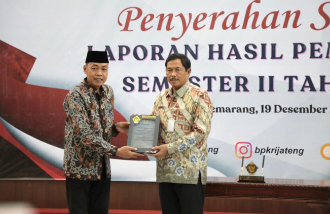 BPK Serahkan 2 LHP pada Pj Gubernur Jateng, Nana Janji segera Lakukan Perbaikan dalam Tempo 60 Hari!