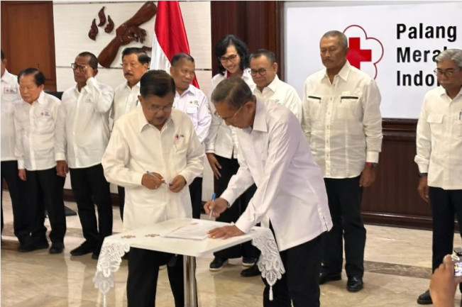 Setelah Disahkan, Jusuf Kalla Melantik Pengurus PMI Periode 2024-2029