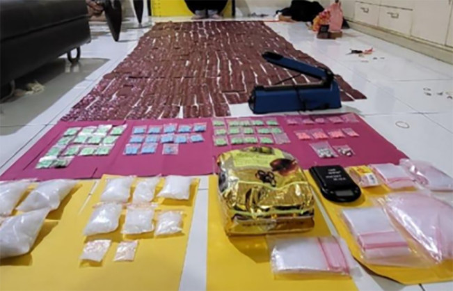 Ribuan Pil Ekstasi dan 2,6 Kg Sabu untuk Malam Tahun Baru Gagal Beredar di Riau