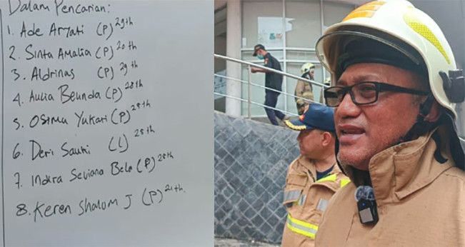 Update Kebakaran Glodok Plaza: 7 Jenazah Ditemukan Tinggal Tulang dan Tengkorak, 14 Masih Hilang