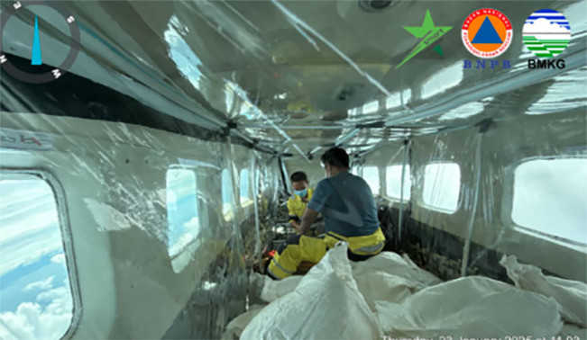 Curah Hujan Berkurang Drastis, Berton-ton NaCl dan CaO Disemai di Langit Jabodetabek