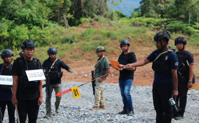Anggota KKB Pelaku Penembakan Brigpol Iqbal Anwar Arif hingga Tewas Ikut dalam Rekonstruksi