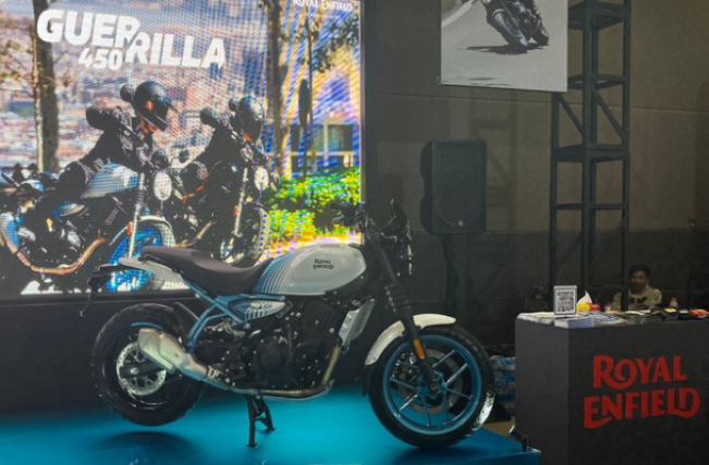 Masuk Indonesia, Royal Enfield Guerrilla 450 Dilengkapi Fitur Tripper Dash