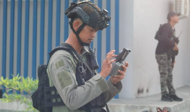 Jaga Stabilitas Keamanan, Satgas Ops Damai Cartenz 2025 Pantau Yalimo dari Udara