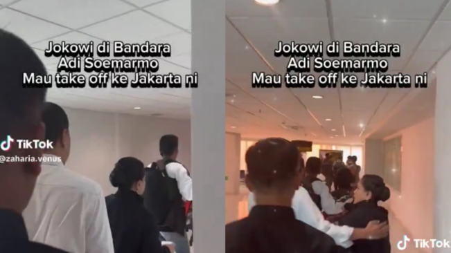 Viral, Alih-alih Ciptakan Kemesraan 'Rangkulan Jokowi' Dihempaskan Begitu Saja Oleh Iriana