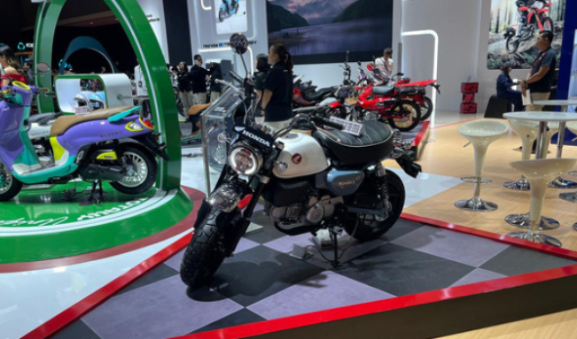 AHM Luncurkan Tampilan Baru Honda Monkey 125 di IIMS 2025