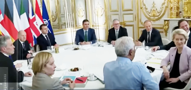 Usai Diusir Trump, Zelenskyy Hadiri Pertemuan Para Pimpinan Eropa Dukung Perdamaian Adil dan Abadi bagi Ukraina