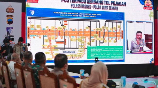 Bisa Jadi Panduan Pemudik! Ini Paparan Lengkap Pengaturan Lalin Arus Mudik-Balik Lebaran 2025