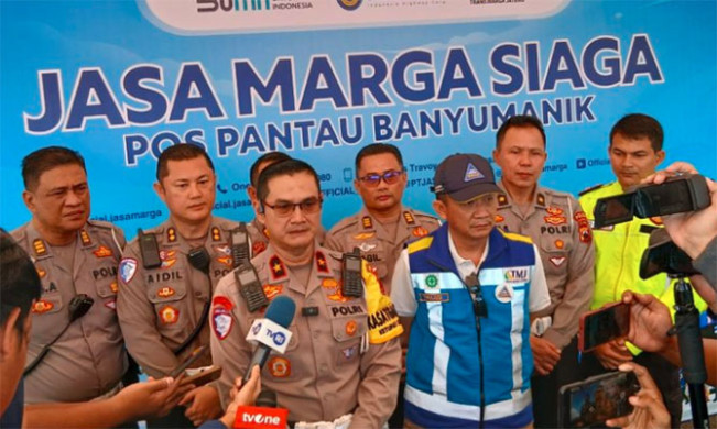 Dirlantas Polda Jateng Heran, H+3 Terjadi Kenaikan Arus Mudik di Saat Mulai Arus Balik
