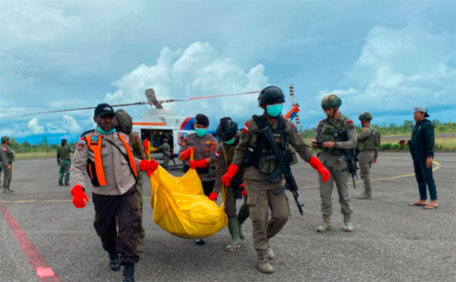 Seratus Lebih Personel Dikerahkan Buru Para Pelaku Pembantaian 11 Pendulang Emas Yahukimo