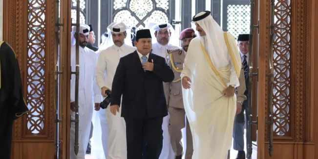 Prabowo Sebut Qatar Komitmen Investasi USD 2 Miliar di Danantara, usai Lawatan ke Doha