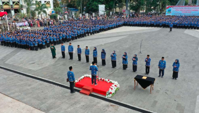 Penyerahan SK Pengangkatan CPNS dan Pelantikan PPPK Tahap I  Formasi 2024 Selasa 15 April 2025