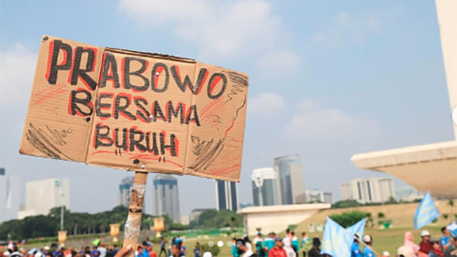 Ricky Tamba: Prabowo Subianto Presiden Pejuang Kesejahteraan Buruh Paling Konsisten