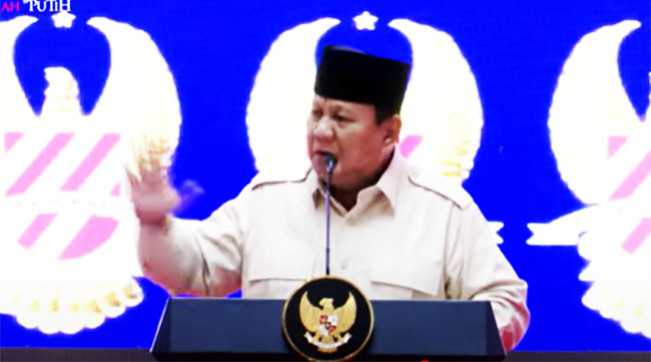 Presiden Ingatkan Semangat 45 di Hadapan Para Purnawirawan TNI-Polri
