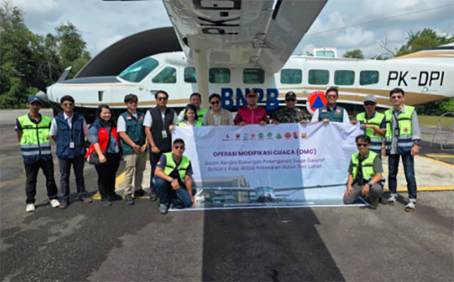 Jumlah Kasus Karhutla Riau Turun Drastis,  OMC Dilanjutkan untuk Lima Hari ke Depan