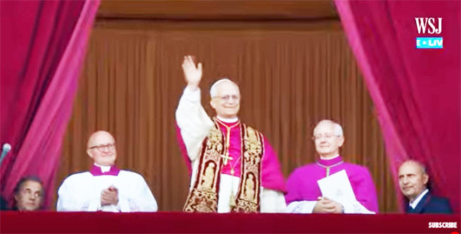 Munculnya Paus Leo XIV Pengganti Paus Fransiskus Berikan Berkat Urbi Et Orbi Disambut Sorak-sorai Umat